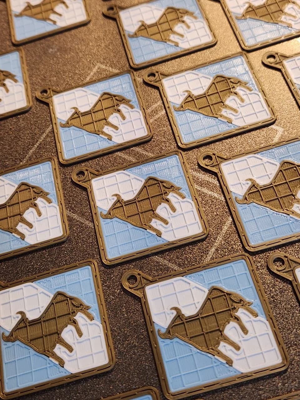 Torito argentina impreso en 3D por Tunguis